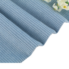Wholesale 100cotton matériau tissu de couleur personnalisée motif de jupe robe de création tissu 8w tissu en velours côtelé